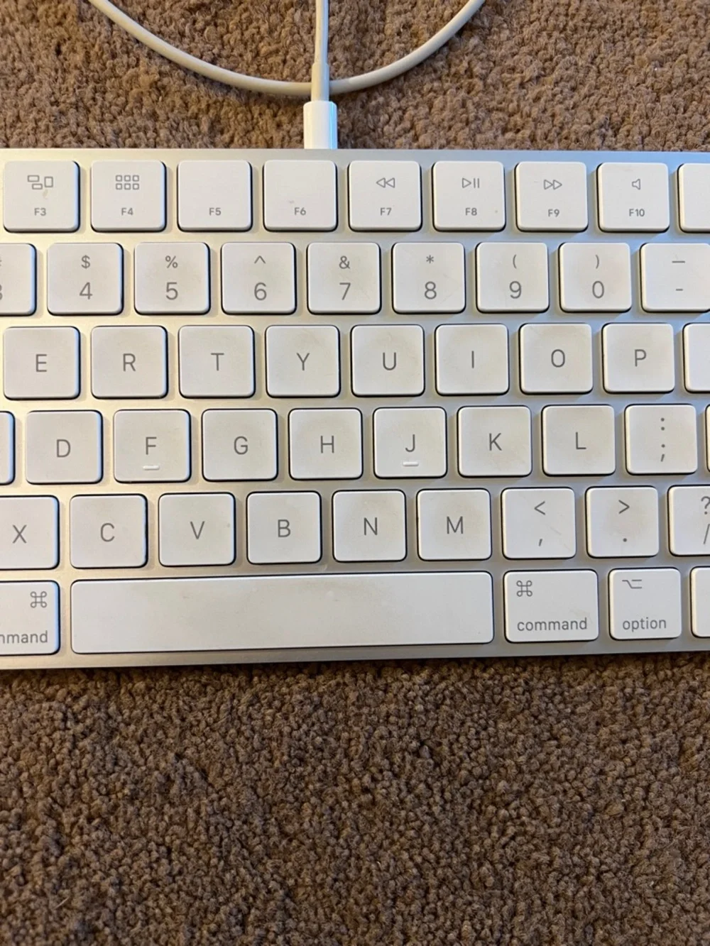 Apple White Wired USB Keyboard